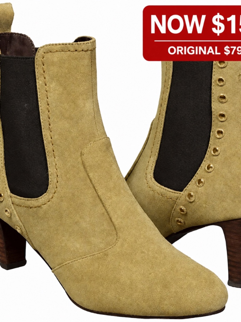 🆕🏷️Chloé TanTasseled/Studded Boots Made in Italy 🇮🇹